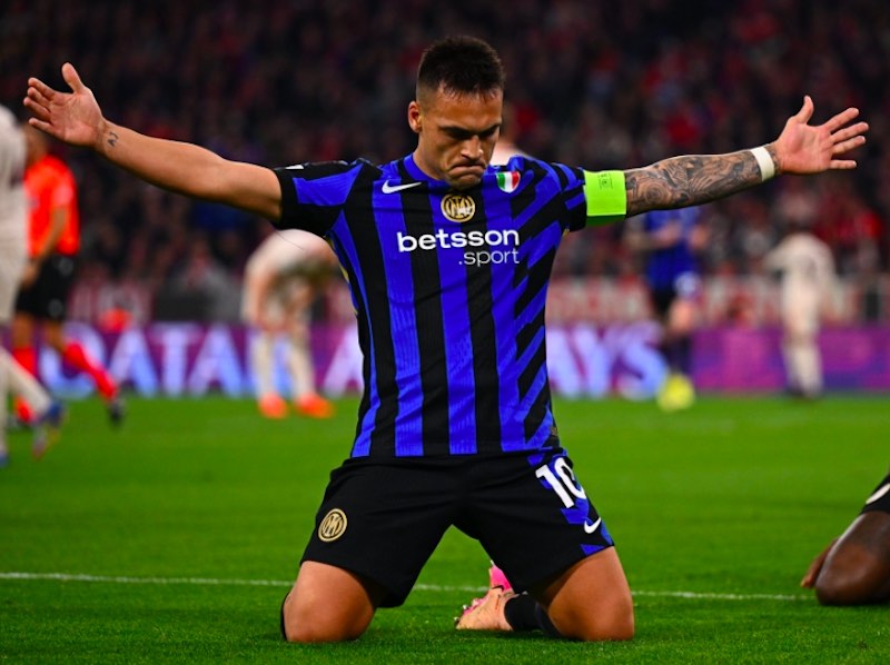 Lautaro Martinez cùng các đồng đội đặt mục tiêu chiến thắng và giành cú ăn 3
